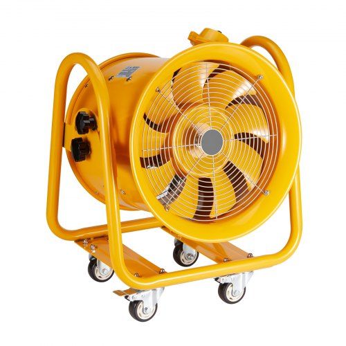 Krachtige 1100 W Bouwventilator voor Rook‑ en Geurverwijdering – Efficiënte Luchtstroom in Elke Werkplaats