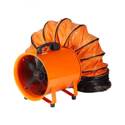 Axiale bouwventilator met 255 W motor – krachtige luchtverplaatsing voor elke klus