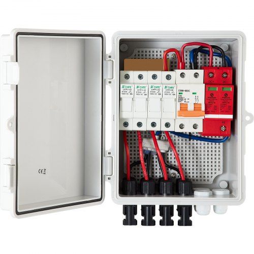 4‑string PV Combiner Box 15 A – waterdichte, stevige oplossing voor zonnepanelen
