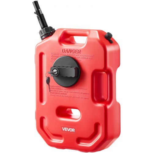 10‑Liter Draagbare Brandstoftank met Lekvrije Sluiting en Antidiefstal – Ideaal voor Roadtrips en Off‑road