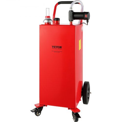 30‑gallon draagbare brandstofcaddy met elektrische pomp – krachtige en flexibele brandstofopslag voor werkplaats en boerderij