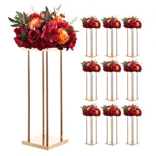 Elegant bruidsbloemenstandaard set van 10 – Luxe decoratie voor bruiloften en feesten