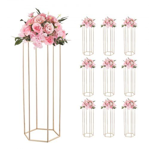 Bruidsbloemenstandaard 10‑stukset – Elegante, stevige tafeldecoratie voor elke viering