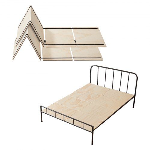 Opvouwbare Bunkie Board Full Size – Stevige Houten Ondersteuning voor Een Gezonde Nachtrust