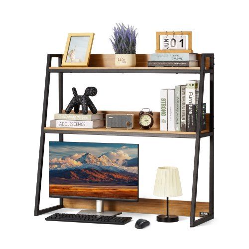 Bureau Boekenplank 2‑laags Organizer – Grote capaciteit, robuust & makkelijk te monteren