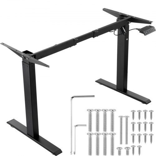 Verstelbaar elektrisch bureauframe 70‑117 cm – robuust, ergonomisch en klaar voor thuis‑ of kantoorgebruik