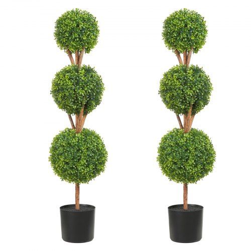 122 cm Kunstmatige Buxusbal met LED‑verlichting – Onderhoudsvrij Sfeervol Decor