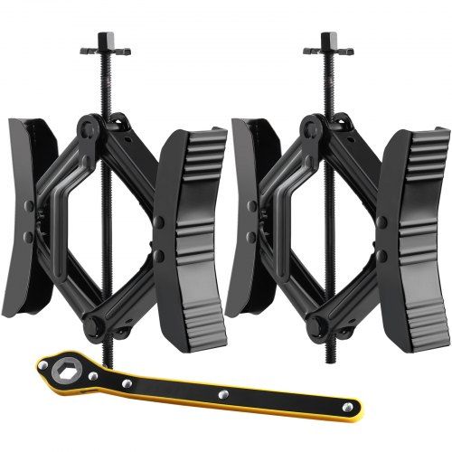 Camper Wielblokken Stabilisator – Veilige, Aanpasbare Stabiliteit voor 3,5‑12 inches Bandenspeling