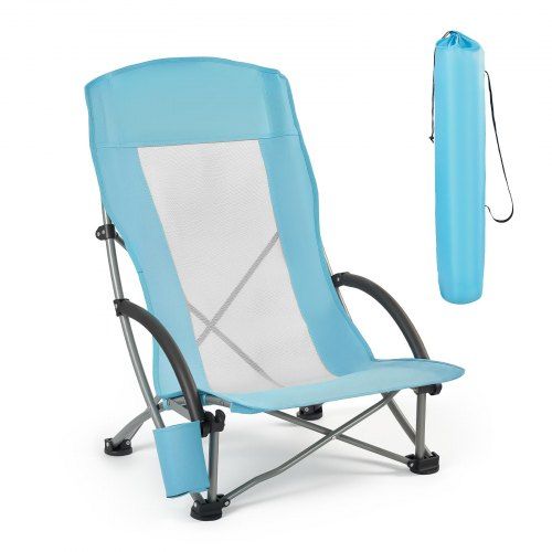 Comfortabele en Verstelbare Campingstoel met Voetsteun – Perfect voor Kamperen, Vissen en Strand