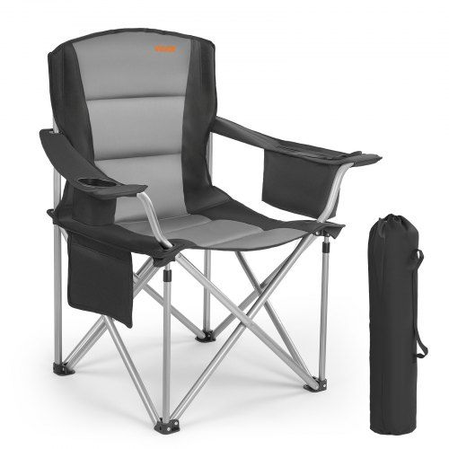 Extra grote campingklapstoel met 204 kg draagvermogen – comfortabel, licht en multifunctioneel