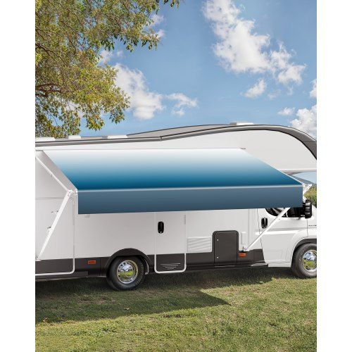 Waterdichte intrekbare camperluifel 548 cm – Comfort en bescherming voor elk seizoen