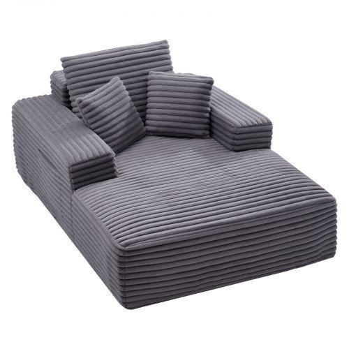 Comfortabele Chaise Lounge Relaxbed 138 cm – Ergonomisch ontspanningsmeubel voor woon‑ en slaapkamer