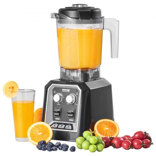Krachtige commerciële blender 2200 W – ideale partner voor smoothies, cocktails en ijscrush