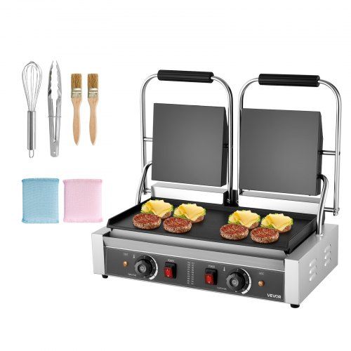 Professionele Panini‑Grill 3600 W: Veelzijdig, Snel en Makkelijk in Onderhoud