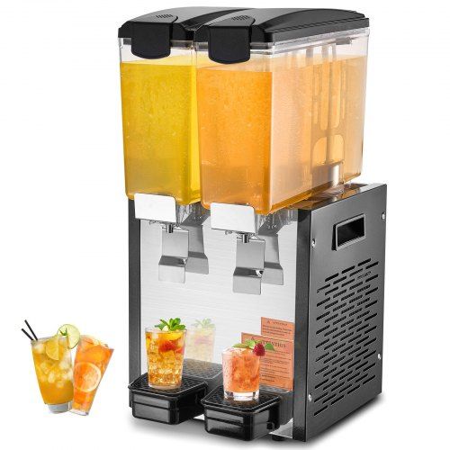 Optimale drankenservice voor horeca: 2‑tank 10 L commerciële dispenser