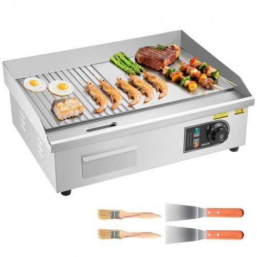 Professionele 3200 W elektrische bakplaat: krachtige en veelzijdige grill voor horeca en thuis