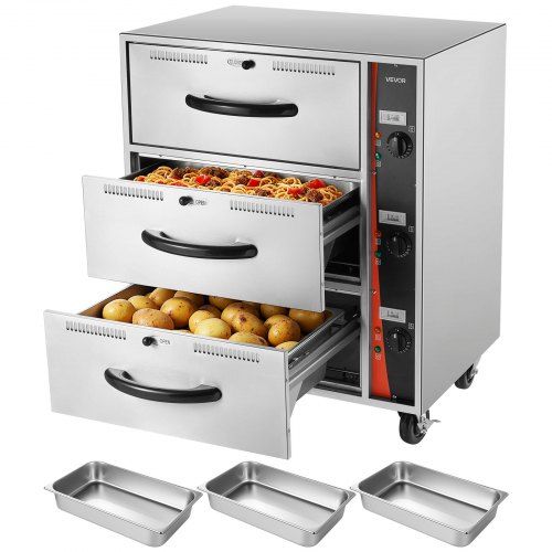 De ideale warmhoudlade voor de professionele keuken: een duurzame roestvrijstalen oplossing