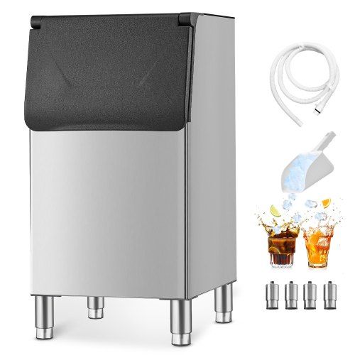 Commerciële ijsblokjesmachine 136 kg – krachtige ijsvoorziening voor horeca en horeca‑ondernemers