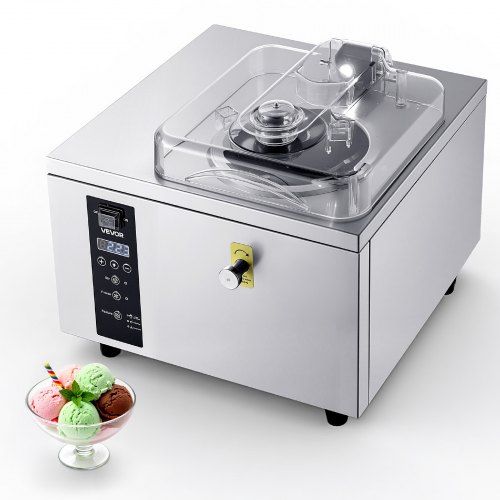 Professionele commerciële ijsmachine – 5 L per uur, roestvrijstalen bouw en intuïtieve LED‑bediening