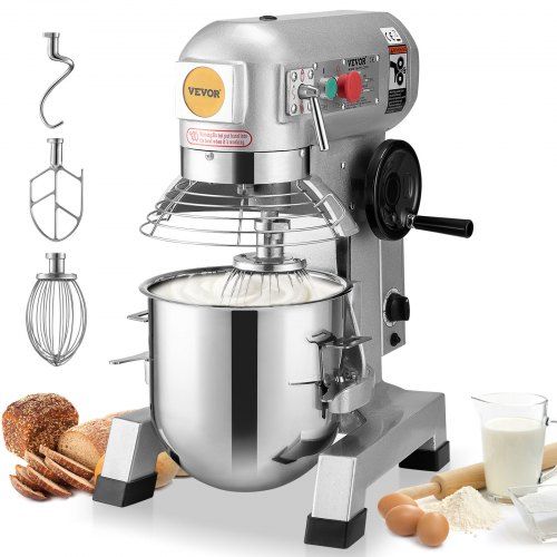 Krachtige commerciële keukenmixer van 18,7 L: efficiënt mengen voor restaurants en bakkerijen