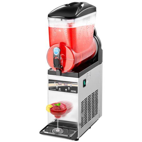 Commerciële 15 L Slushmachine Roestvrijstalen – Ideaal voor cafés, bars en thuisfeesten