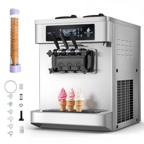 Commerciële Softijsmachine voor 20‑28 liter per uur – De perfecte partner voor cafés en ijssalons