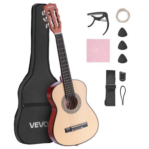 Complete klassieke gitaar starterset 30 inch – perfecte instap voor jonge muzikanten