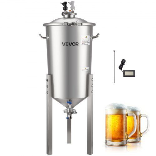 Conische roestvrijstalen gistingsketel 30 L – Professionele fermentatie voor thuisbrouwers