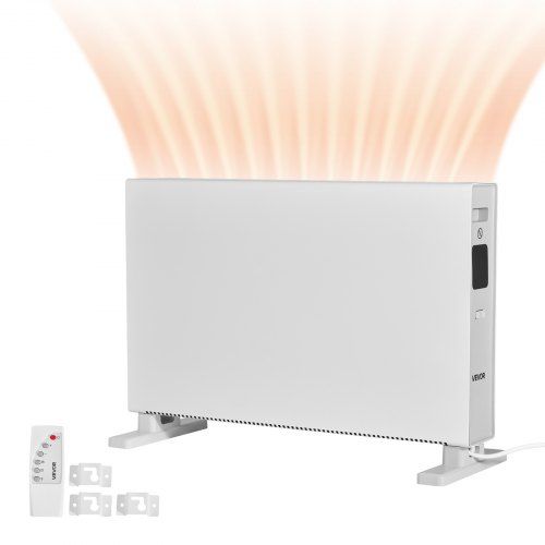 Elektrische convectorkachel 2000 W met afstandsbediening en touchscreen – flexibel, veilig en snel