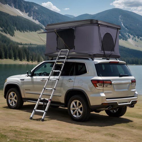 Hardcase Daktent voor Jeep, SUV en Pickup – Comfortabel slapen voor 2 volwassenen en 1 kind