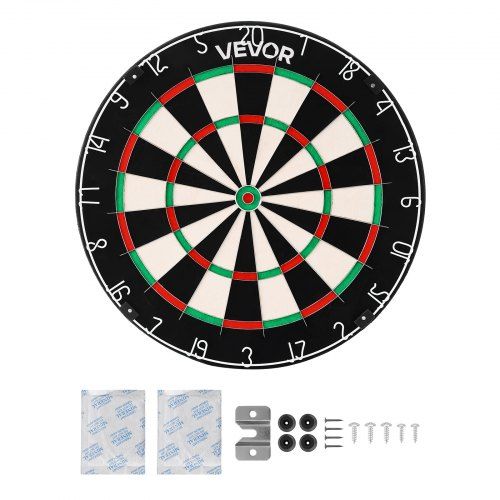 Dartbord van 450 mm – Zelfherstellende sisal voor thuis en feesten