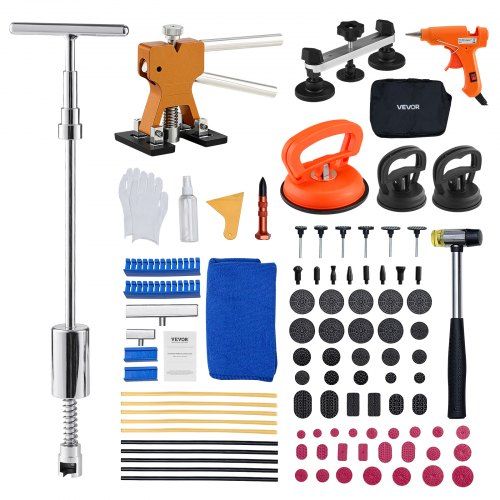 Dent Puller Set (100 stuks) – Alles‑in‑één oplossing voor het verwijderen van deuken zonder spuiten