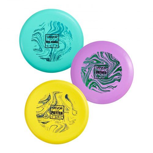 Disc Golf Starterset van 3 Stuks: De Ideale Toegang tot Buitenplezier en Krachttraining
