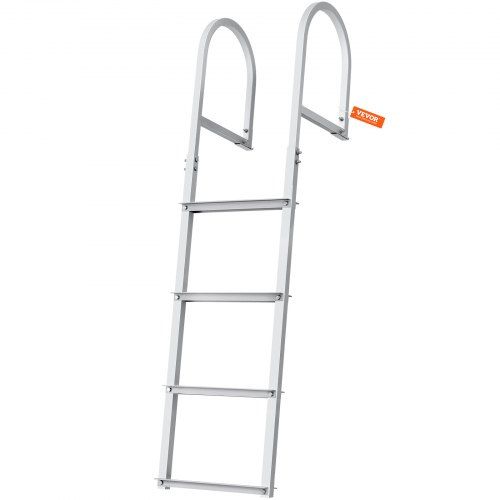 Stevige en Lichtgewicht Dockladder met 4 Brede Treden – Ideaal voor Boot, Zwembad en Meer