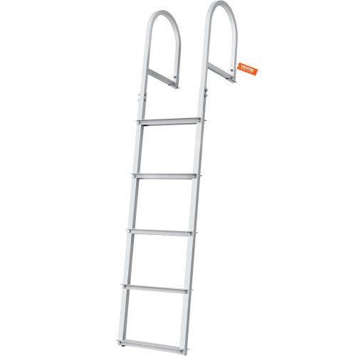 5‑traps Verwijderbare Dockladder van Aluminium – Sterk, Lichtgewicht en Antislip
