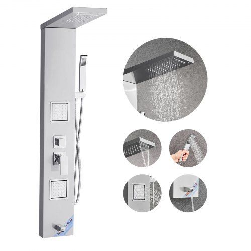 Multifunctioneel Douchepaneel 5‑in‑1 – Comfort en Design voor elke Badkamer