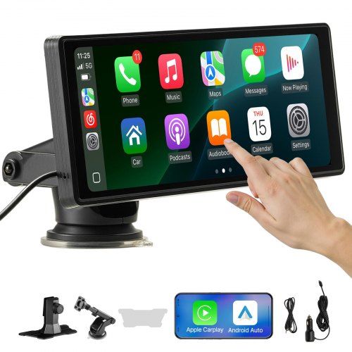 Draadloze CarPlay Autoradio 10 inch: Moderne navigatie en entertainment in één scherm