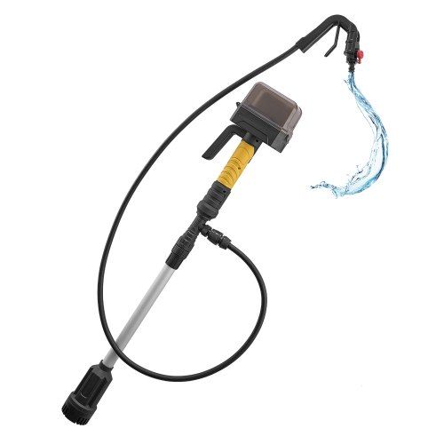 Draadloze Stokwaterpomp 528 GPH: Flexibel en Krachtig voor Tuin, Zwembad en Meer