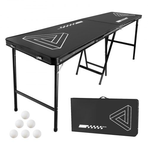 Draagbare Opvouwbare Beer Pong-tafel: Ideaal voor Feestjes, Kamperen en Thuisplezier