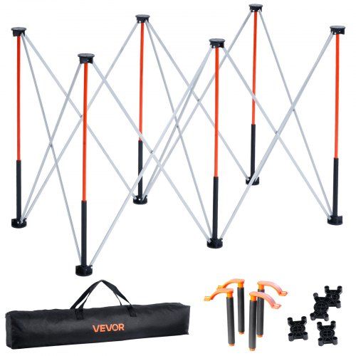 Draagbare opvouwbare werkstandaard (max. 1135 kg) – Flexibel en robuust voor garage, tuin en bouwplaats