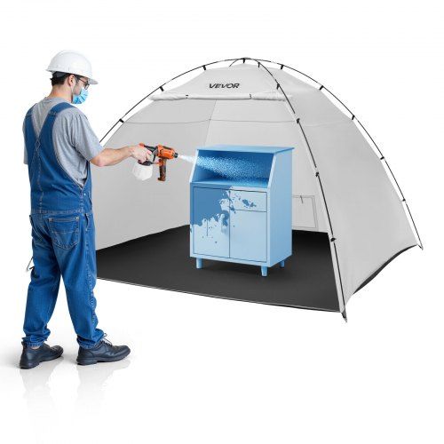 Draagbare spuitcabine‑tent voor schilderprojecten: ruimte, bescherming en gemak in één