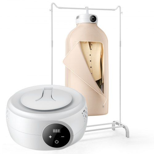 Compact Draagbare Wasdroger 600 W – Ideaal voor Appartementen, Studentenwoningen en Campers