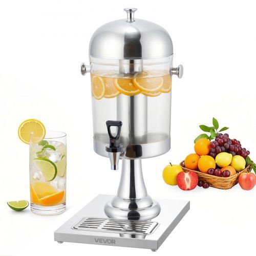 8‑liter roestvrijstalen drankdispenser voor feesten en horeca – functionaliteit en gebruiksgemak