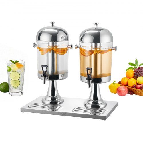 Dubbele Drankdispenser 16 L – Perfecte Service voor Feesten en Horeca