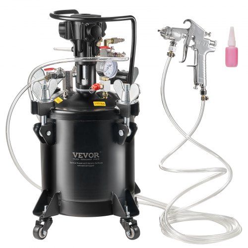 10 L Drukverfpot met Automatisch Roeren – Perfect voor Grote Schilderklussen