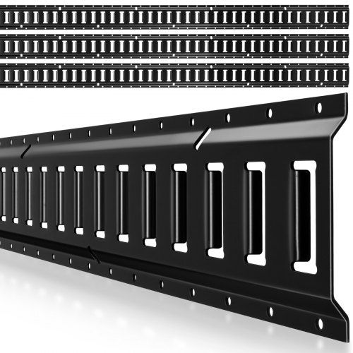 Optimale Opbergoplossing voor de Werkplaats: E‑Track Bevestigingsrails 4‑Pack (2,3 m)
