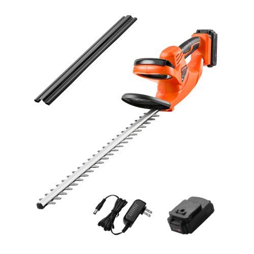 Elektrische heggenschaar 20V met 51 cm dubbelwerkend mes – krachtig en draadloos tuinonderhoud