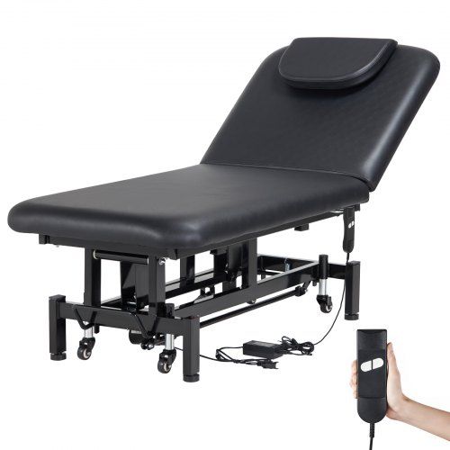 Elektrische massagetafel met heffunctie en verstelbare rugleuning – een complete spa‑oplossing
