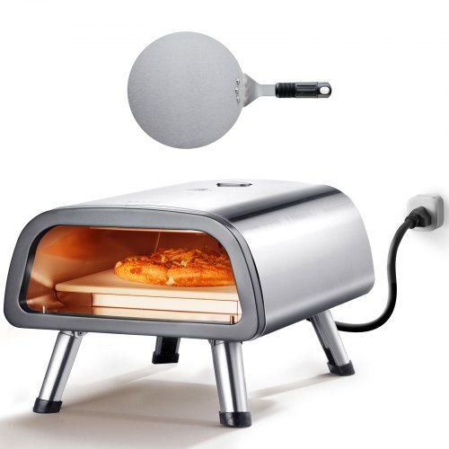 Elektrische pizzaoven 305 mm – krachtige, draagbare bakpartner voor binnen en buiten