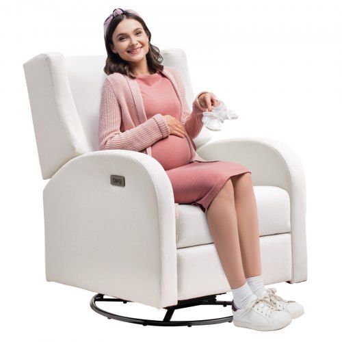 Elektrische relaxfauteuil met draaifunctie en verstelbare hoek – Comfort en gemak voor elk huis